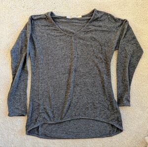 Gibson Oversized V Neck Pullover Sweater